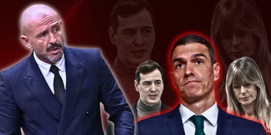 A Jaime de los Santos le basta una pregunta para acabar con Pedro Sánchez: “¿Le queda algún familiar por imputar?”