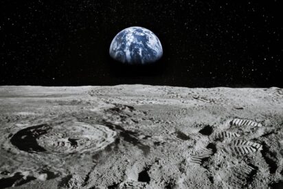 La Tierra vista desde la Luna