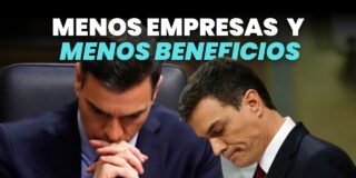 Menos empresas, más ruina