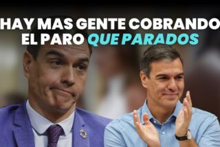 Hay más gente cobrando el paro que parados