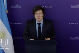 Milei en 'Europa Viva 25': “Con VOX, España tendrá un futuro próspero y asegurado”.