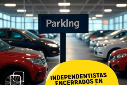 Independentistas encerrados en un parking de Barcelona por negarse a hablar en español
