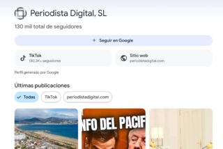 Periodista Digital en Google Discover