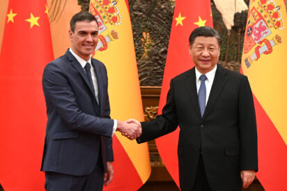 Sánchez y Xi Jinping