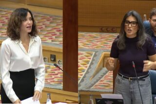 Isabel Díaz Ayuso y Manuela Bergerot.