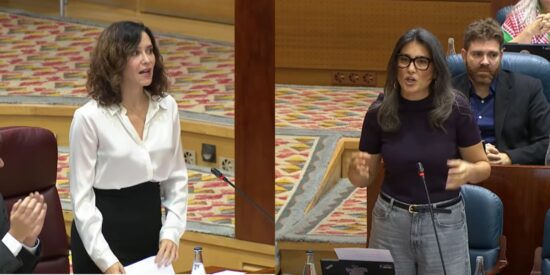 Isabel Díaz Ayuso y Manuela Bergerot.