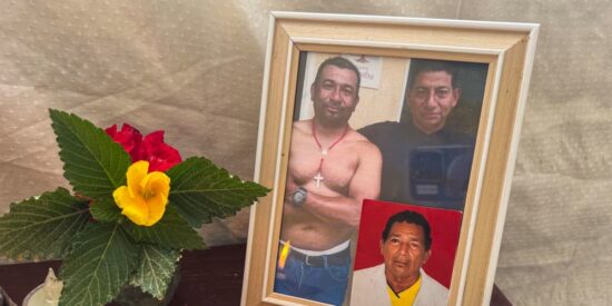 Andrés Fernando Tufiño es el de la izquierda