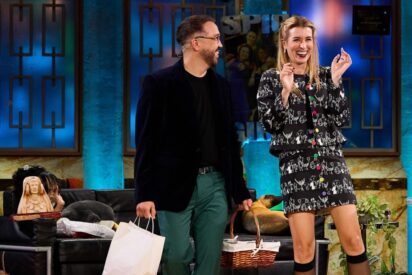 Aníbal Gómez y Eva Soriano en La Revuelta