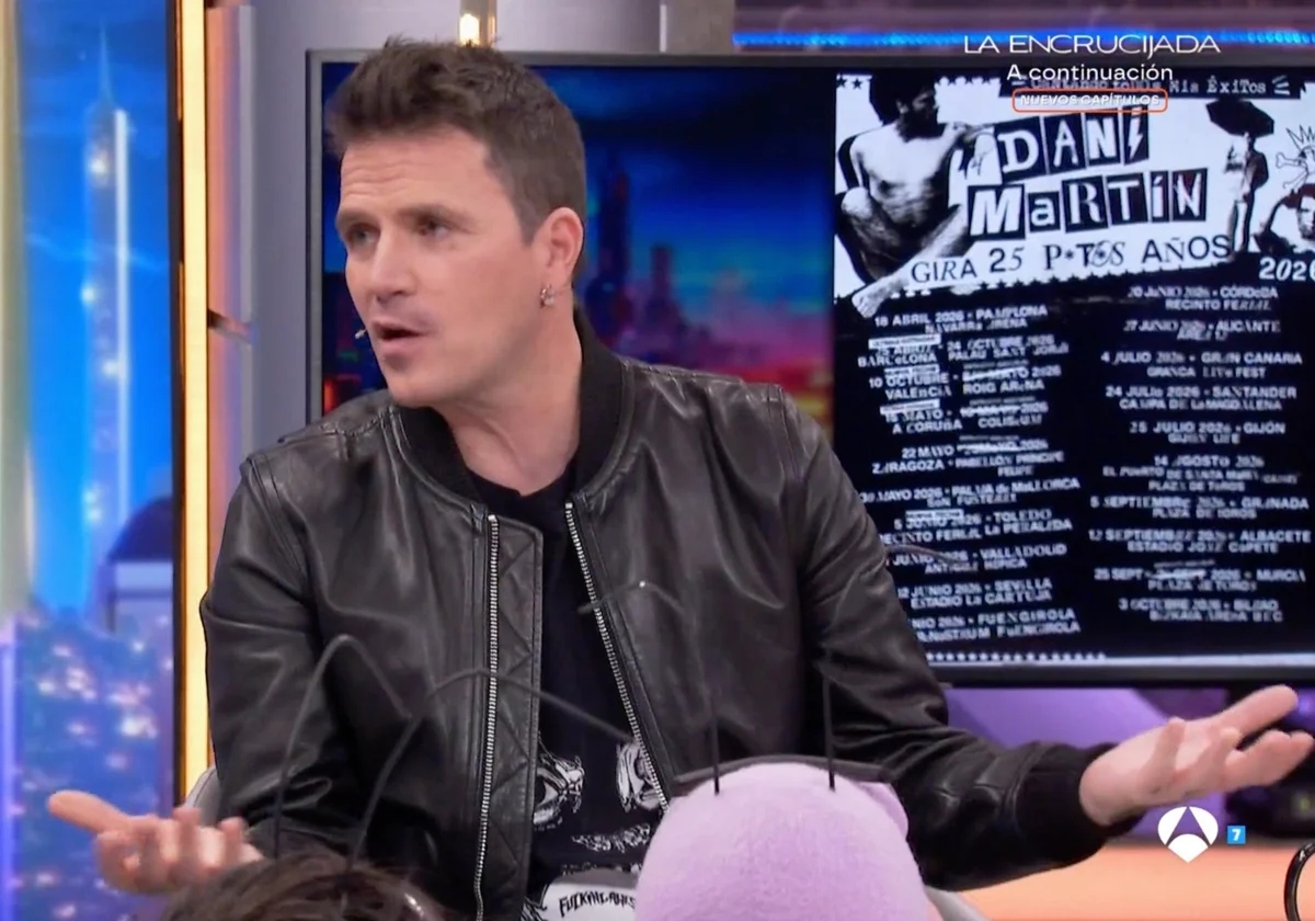 Dani Martín en 'El Hormiguero'