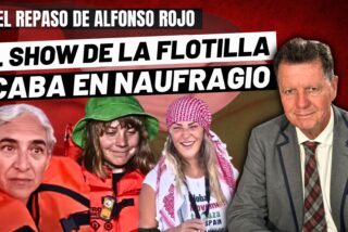Alfonso Rojo: “El show de la Flotilla termina en naufragio, con Sánchez unido a Trump y Netanyahu”