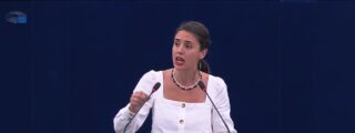 Irene Montero calienta el D&iacute;a de la Hispanidad con toda una sarta de g*lipolleces contra Espa&ntilde;a y Europa