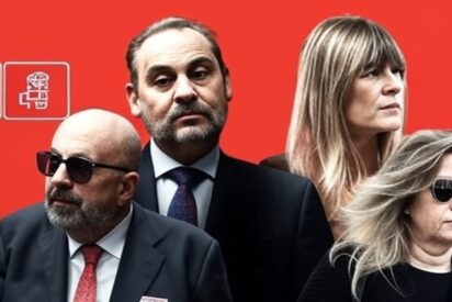 Koldo, Ábalos, Begoña y sus secretaria