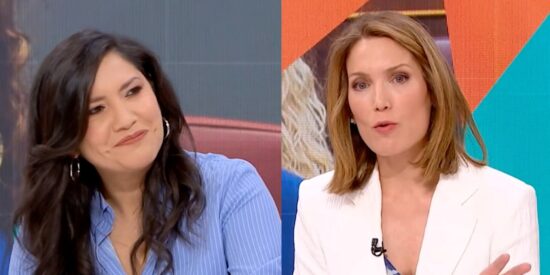 Laura Arroyo y Silvia Intxaurrondo.