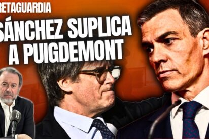 ¡Sánchez el proetarra suplica al delincuente Puigdemont que no le deje caer!