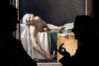 La Muerte de Marat de Jacques-Louis David