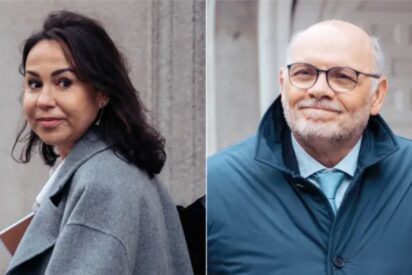 La expresidenta de Adif Isabel Pardo de Vera y el ex director general de Carreteras, Javier Herrero