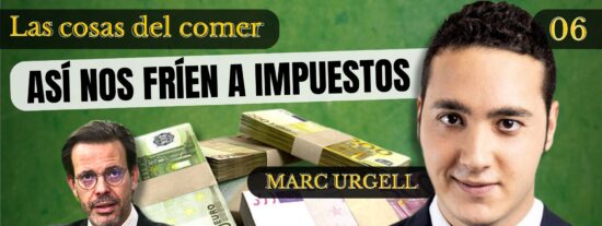 Marc Urgell: &ldquo;Si un trabajador viera que le est&aacute;n quitando en impuestos hasta un 50% de lo que gana, se quejar&iacute;a&rdquo;