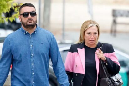 Miguel Marcos y Belén Esteban llegan a la Audiencia Provincial de Madrid