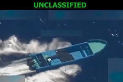 Narcolancha en el Pacífico