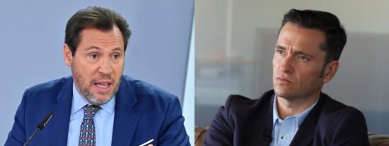 &Oacute;scar Puente y David Alandete.