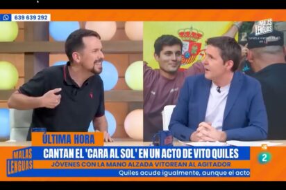 Pablo Iglesias y Jesús Cintora.