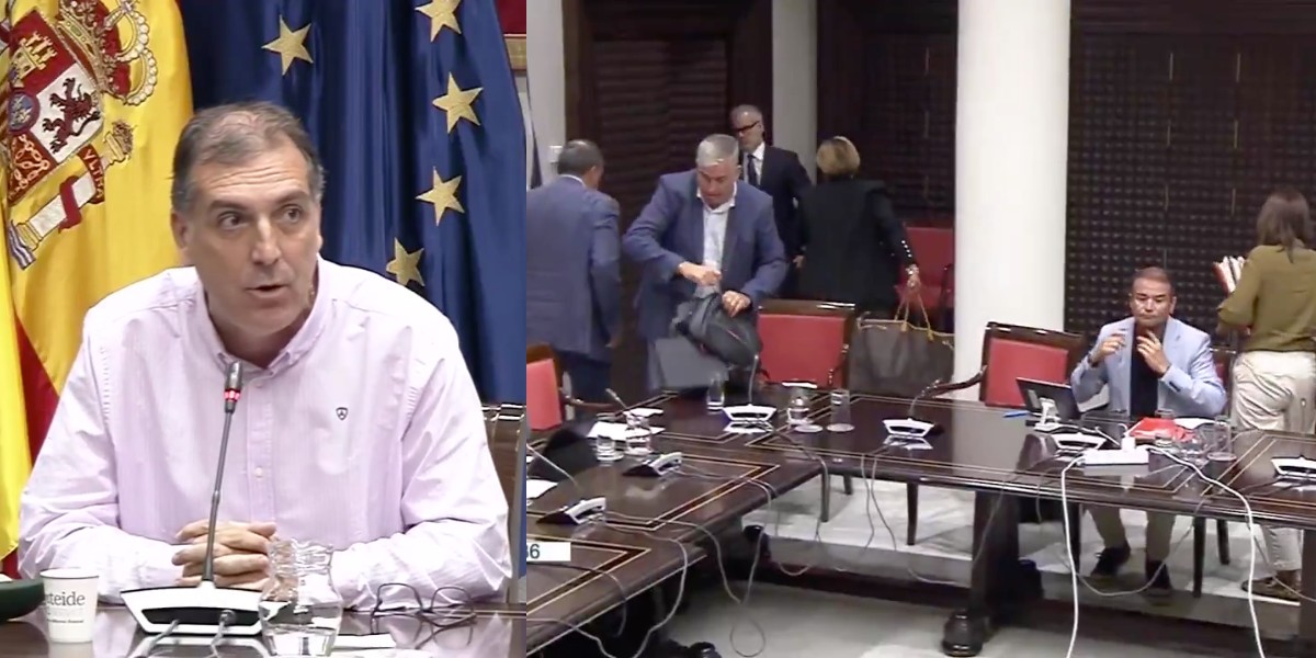 Samuel V&aacute;zquez y los diputados fugados de PSOE y Nueva Canarias.