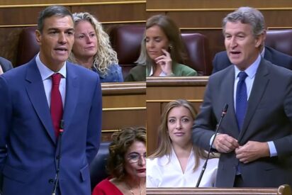 Pedro Sánchez y Alberto Núñez Feijóo.