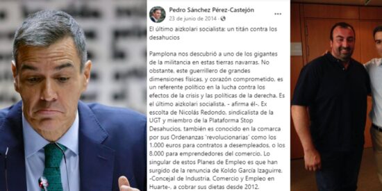 Pedro Sánchez y sus elogios a Koldo García.