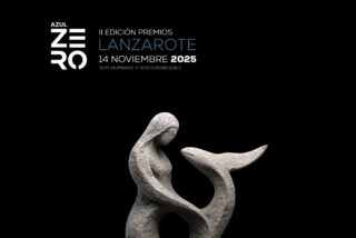 Patricia Yurena, artista y modelo, miss universo España, premiada en los Premios Azul Zero en Lanzarote