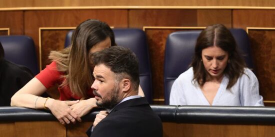 Gabriel Rufián e Irene Montero