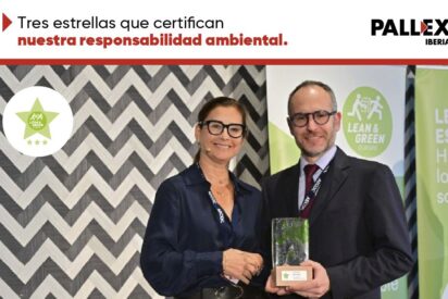 Pall-Ex Iberia, pionera en log&iacute;stica sostenible con 3 estrellas Lean &amp; Green