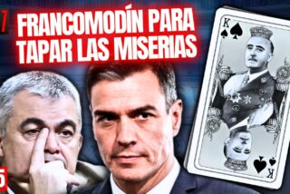 Sánchez saca a pasear a Franco para tapar las miserias de Cerdán y la 'Paqui'