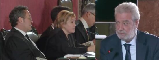 &Aacute;lvaro Garc&iacute;a Ortiz, Consuelo Castro y Miguel &Aacute;ngel Rodr&iacute;guez.