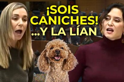 Mar Espinar e Isabel D&iacute;az Ayuso.