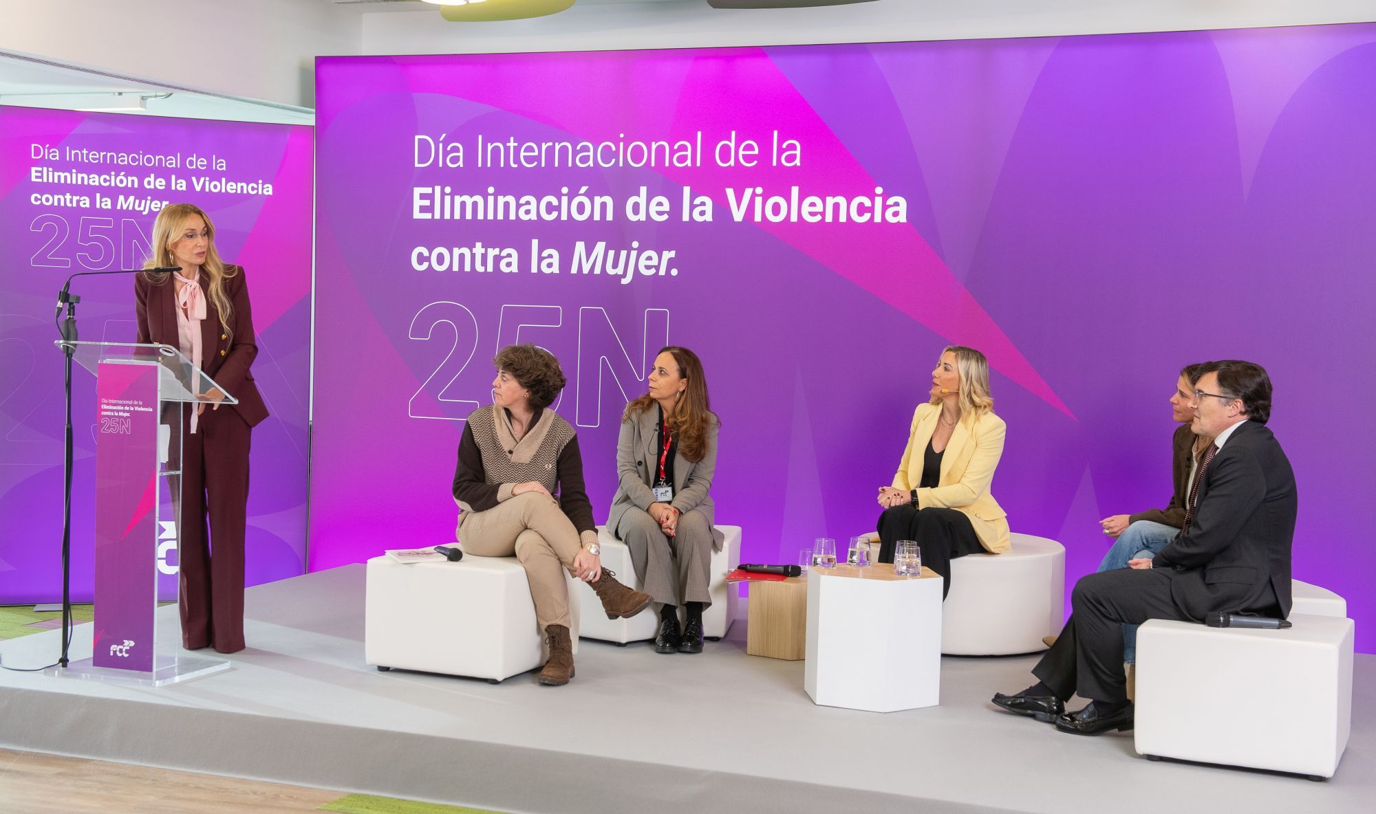 FCC celebra junto a Fundaci&oacute;n ONCE el D&iacute;a Internacional de la Eliminaci&oacute;n de la Violencia contra la Mujer