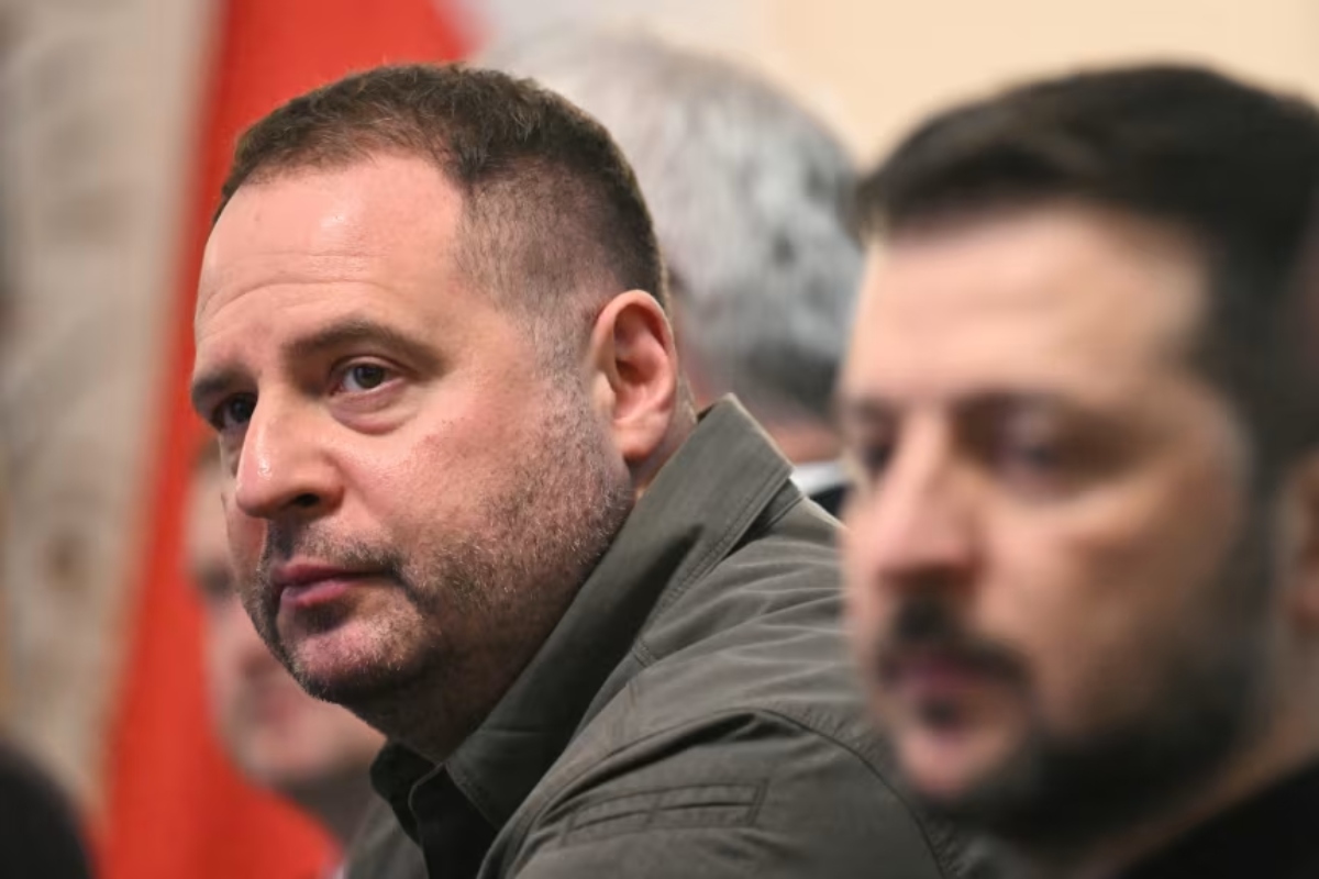 Andry Yermak con Zelensky