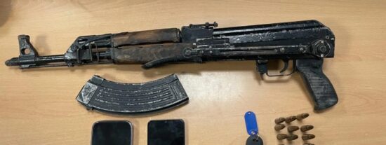 Armas del narco decomisadas por la Policía Nacional
