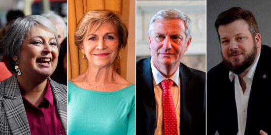 Candidatos a presidente de Chile; Jara, Matthei, Kast y Kaiser