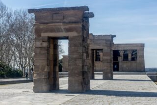 El Templo de Debod.