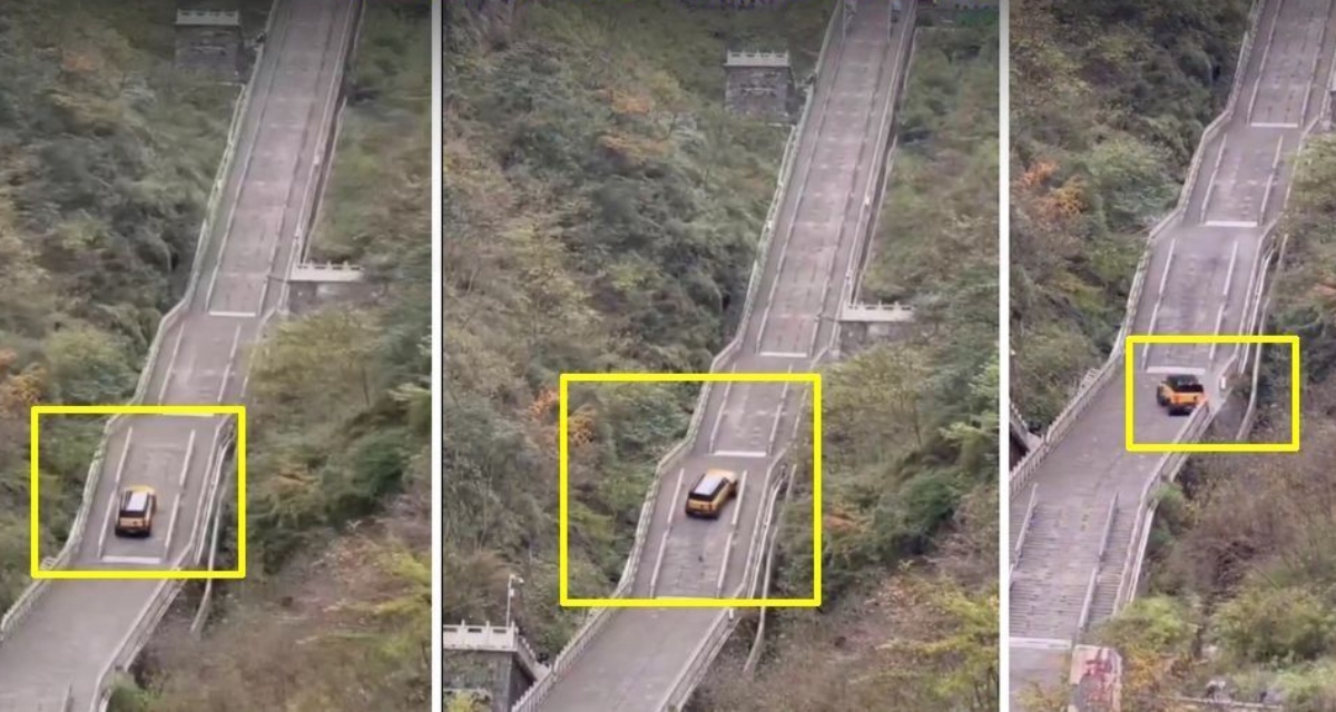 El coche de Chery rompe las escaleras del cielo (1)