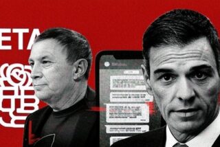 El etarra Otegi, el socialista Sánchez y el Pacto del Caserío entre ETA y el PSOE