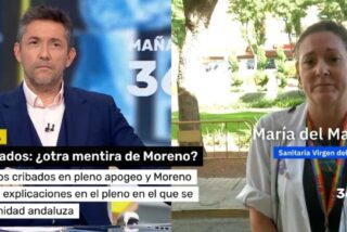 El sanchista Ruiz y su &#039;cocinera&#039; médica en TVE