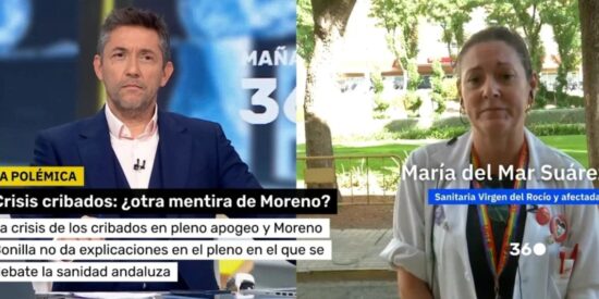 El sanchista Ruiz y su &#039;cocinera&#039; médica en TVE