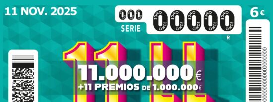 El sorteo del 11 del 11 de la ONCE 2025 repartió más de 20 millones de euros