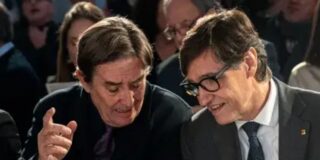 García Montero con el socialista Illa