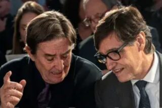 García Montero con el socialista Illa