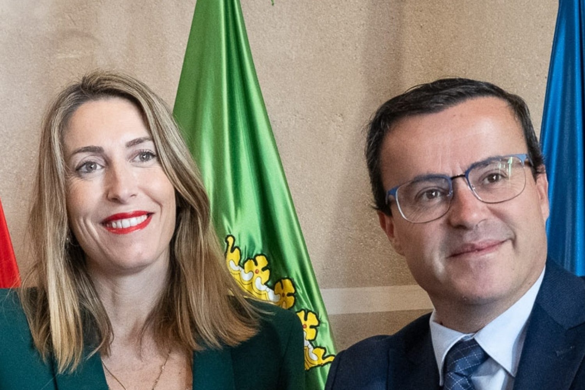 María Guardiola y Miguel Ángel Gallardo.