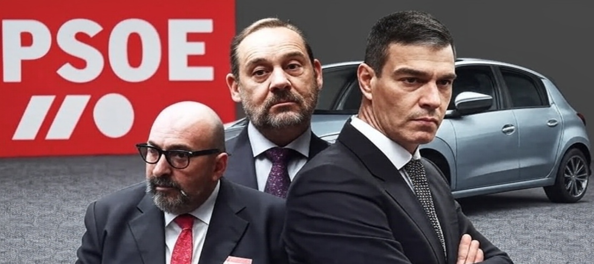 Koldo, Abalos, Sánchez, el PSOE y el Peugeot
