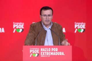 ¡Qué esperpento! El imputado Miguel Ángel Gallardo (PSOE) se victimiza en un mitin ante las denuncias de Manos Limpias: "Lo he pasado muy mal"