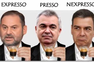 Meme sobre Ábalos, Cerdán y el futuro penal de Sánchez